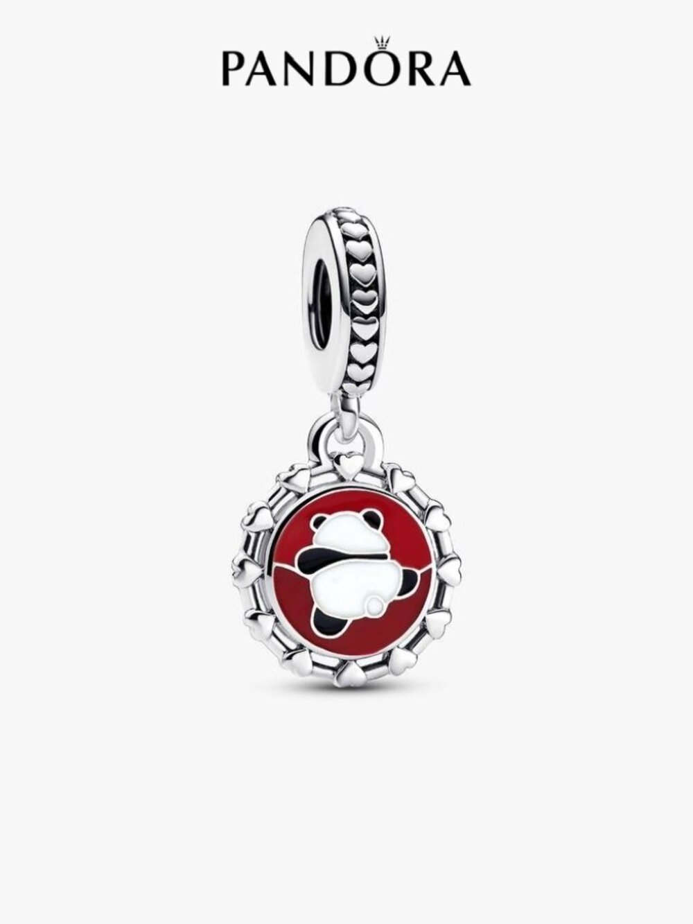 Pandora Rolling in Good Fortune Panda Dangle Charm